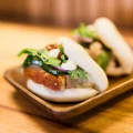 Wild Mushroom oyster Chicken Bao