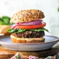 High Protein Veg Burger (Quinoa & Chickpea)