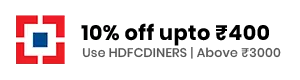 Use HDFCDINERS Above ₹3000