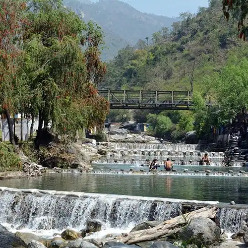 The Sulfur Springs of Sahastradhara